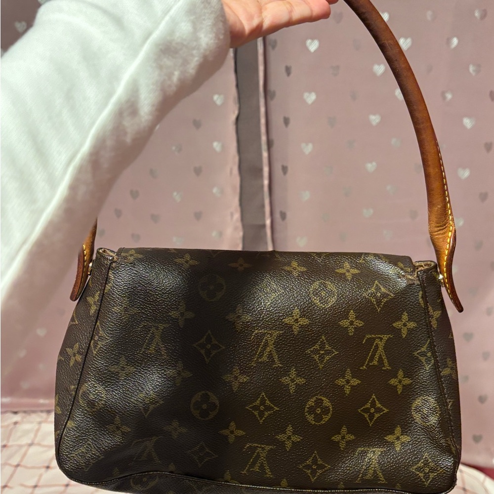 Louis Vuitton Dark Brown Monogram Shoulder Bag